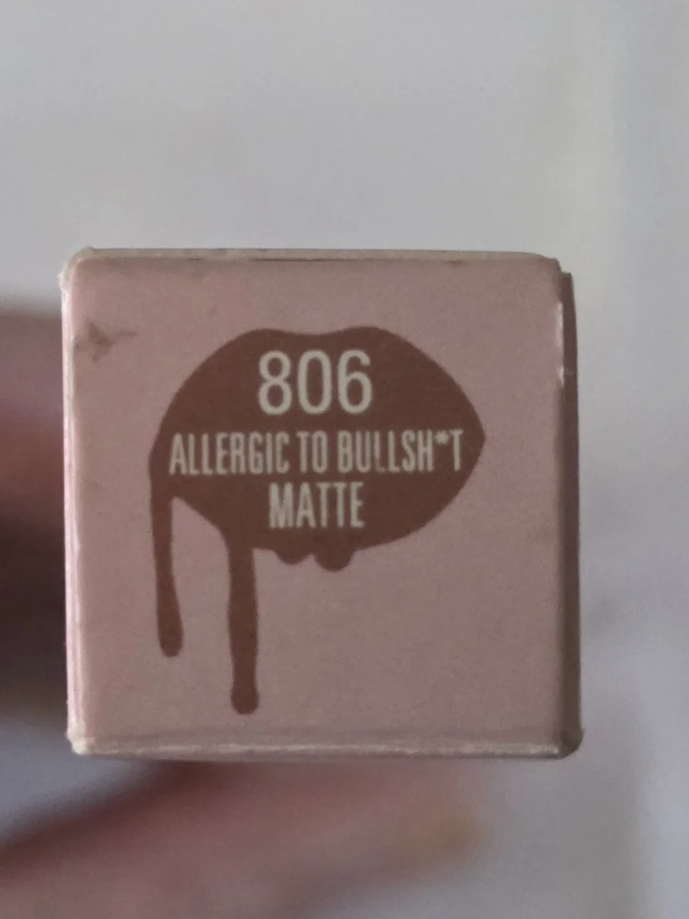 Kylie Pink Nude Liquid Lipstick - Matte Longwear - Alergic To Bull**it
